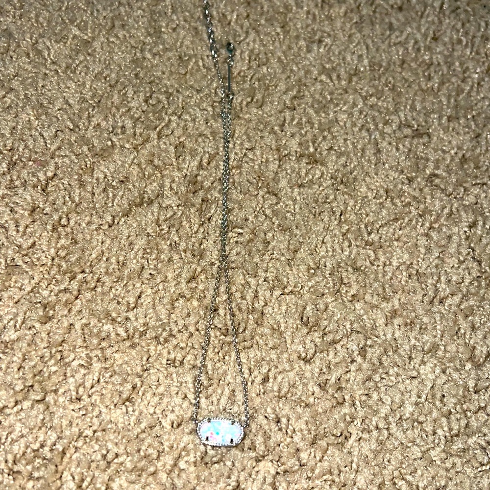 Opal Kendra Scott Elisa Pendant Necklace